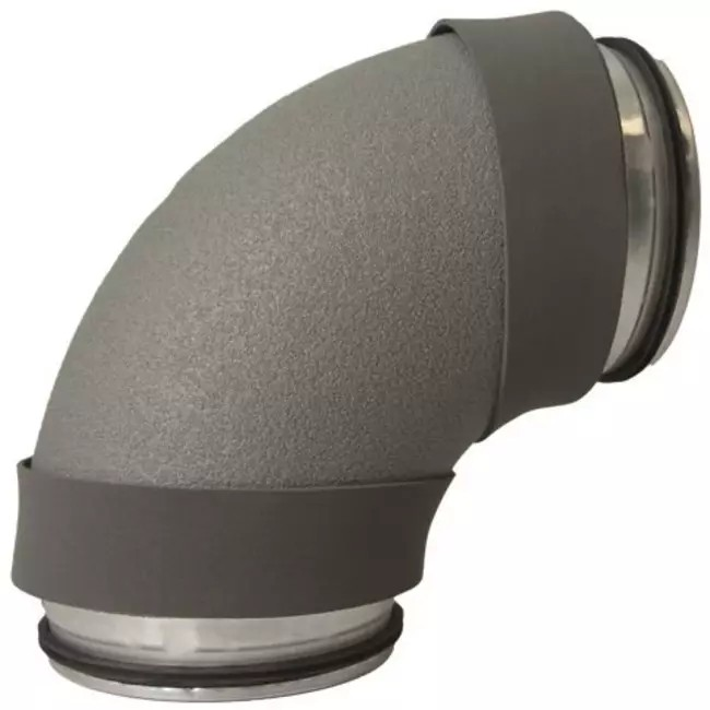 Geïsoleerde bocht  90 - thermoduct Ø450 